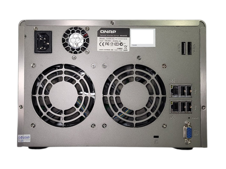 QNAP TS-659 PRO 6-Bays NAS w/ 6x3TB HDDs