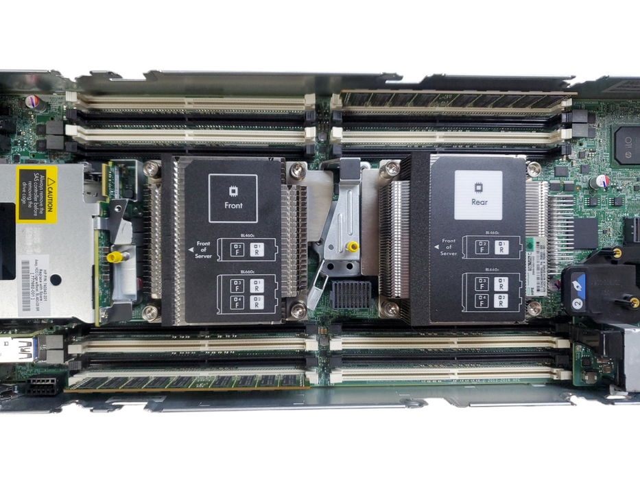 HP ProLiant BL460c Gen9 - 2x Xeon E5-2680 v3, 32GB DDR4 - No HDD