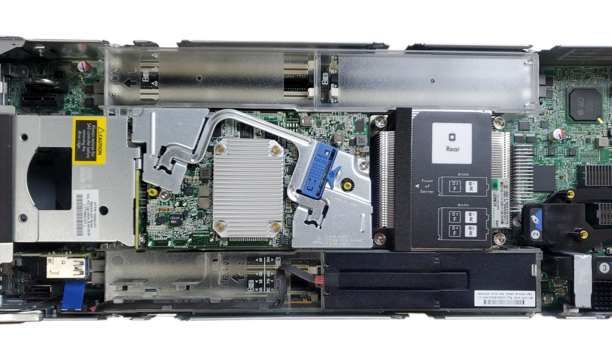 HP ProLiant BL460c Gen9 - 2x Xeon E5-2680 v3, 32GB DDR4 - No HDD