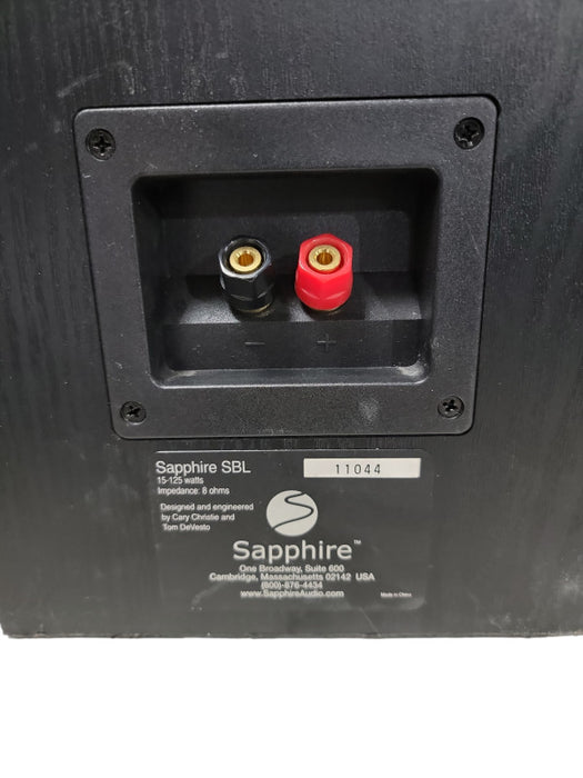 1xSapphire SBL Speaker  and 1x Sapphire SC MKII Speaker