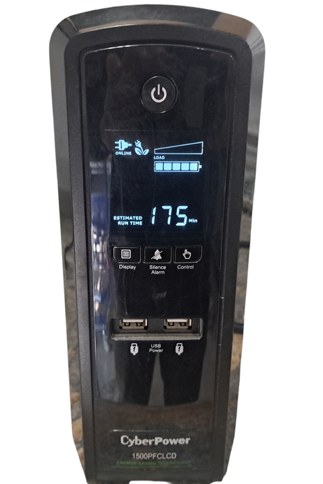 CyberPower 1500PFCLCD Uninterruptable Power Supply | 1500VA/900W