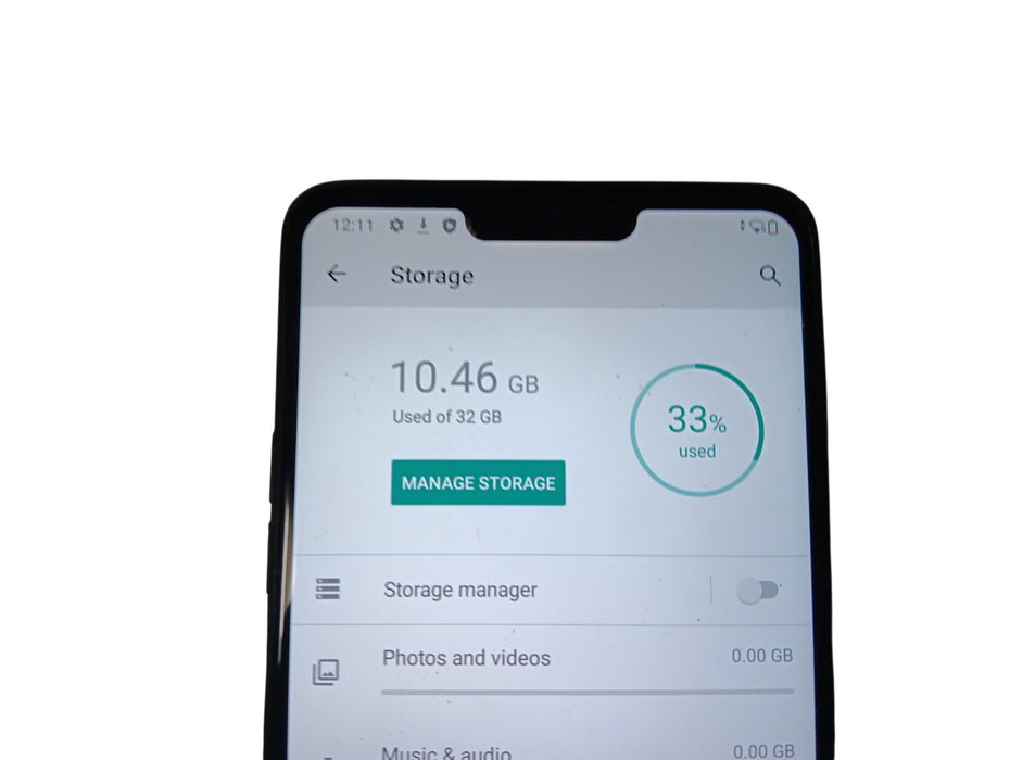 LG G7 One - 32GB - Black [LM-Q910UM]
