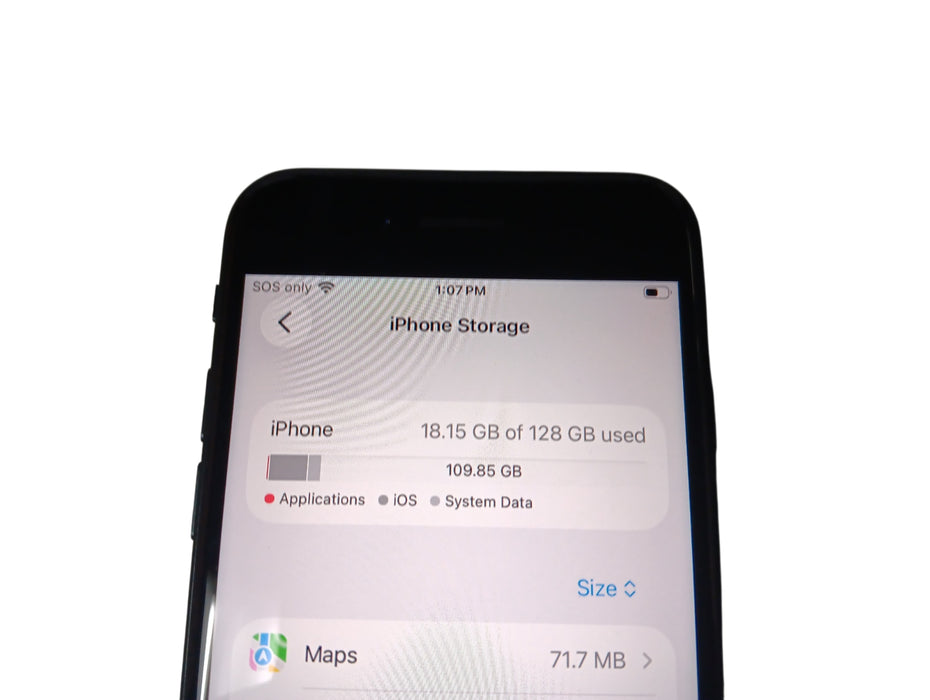 Apple iPhone SE 3 - 128GB - Midnight [A2595]