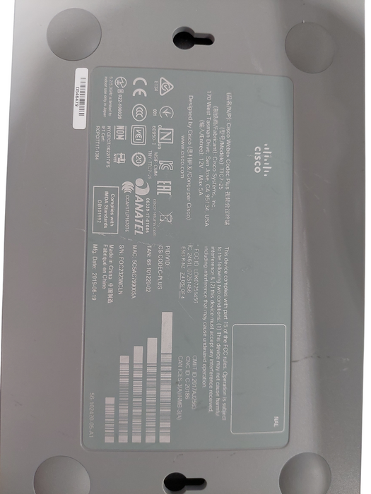Cisco Webex Codec Plus TTC7-25