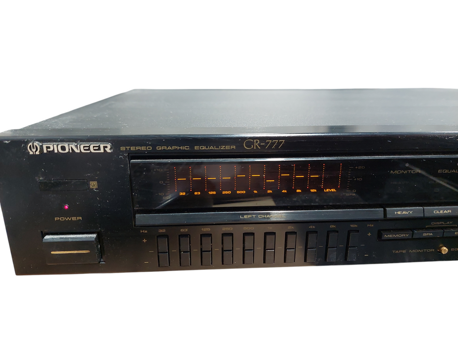 Pioneer Stereo Graphic Equalizer CR-777 Double Spectrum Analyzer