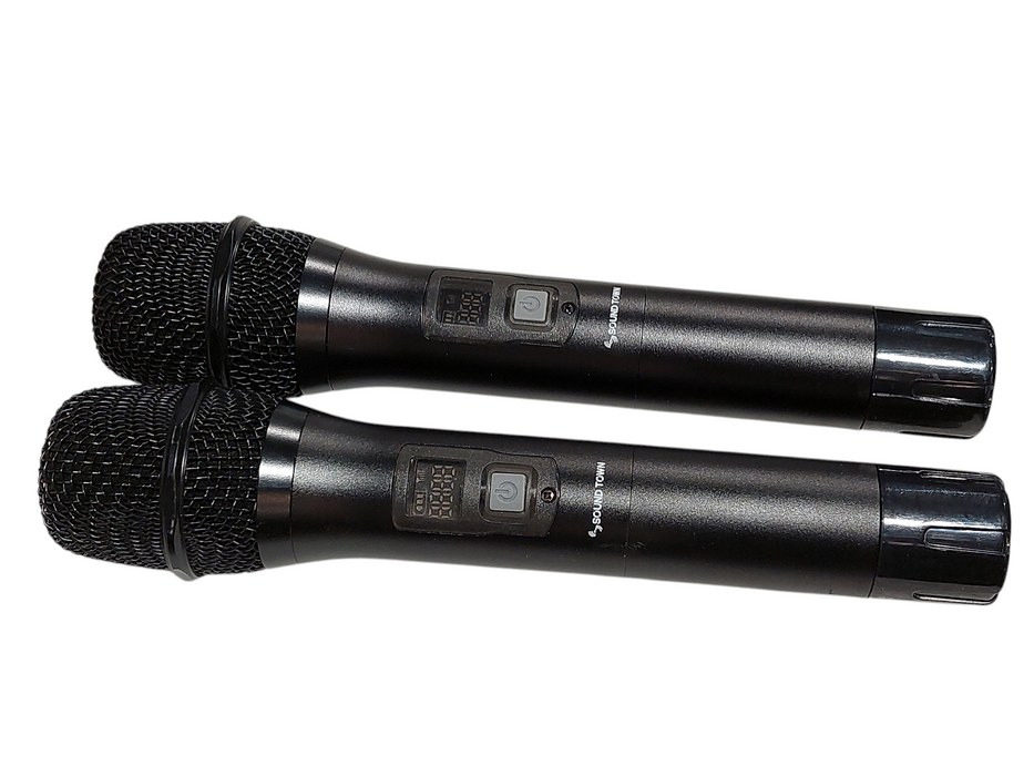 2- Sound Town Microphones Professional Wireless UHF