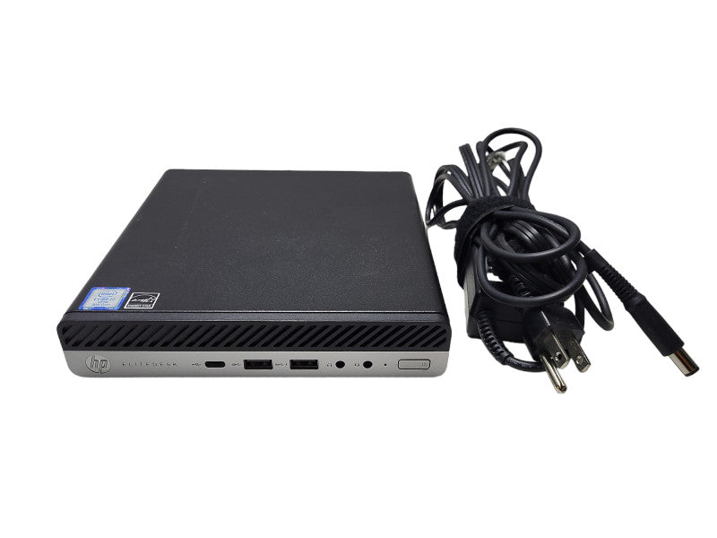 HP EliteDesk 800 G4 USFF i7-8700T @ 2.40GHz 16GB DDR4 256GB Nvme, WiFi READ $