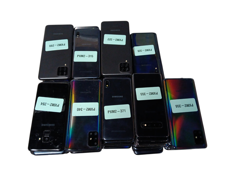 Lot of 86x Android Phones [Samsung B Condition][PXM2-6]