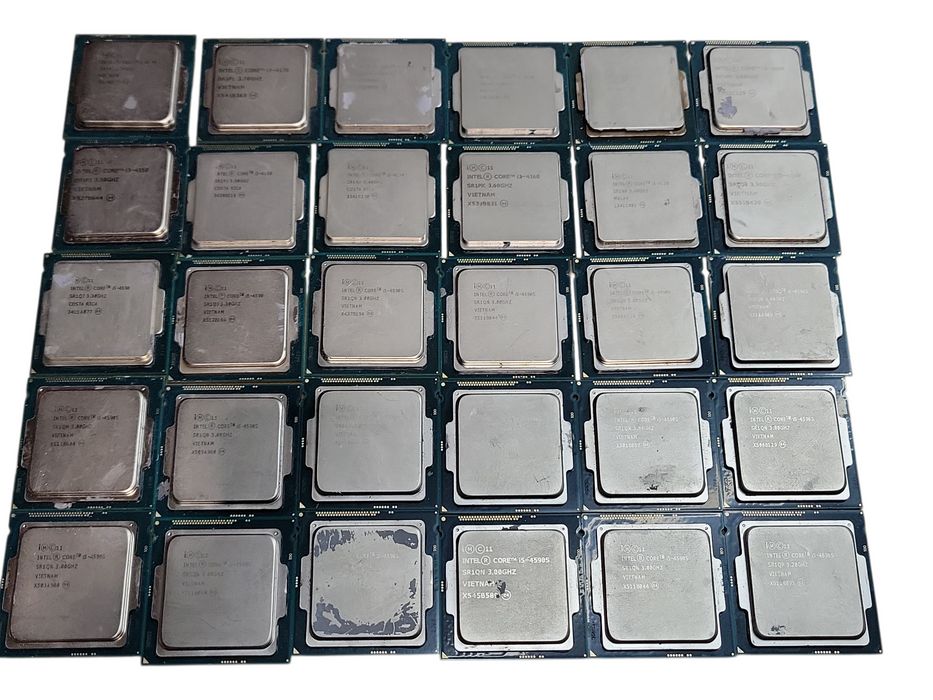 Lot of 98, 2nd to 4th Gen i-series Desktop CPUs (CPU24-P1)