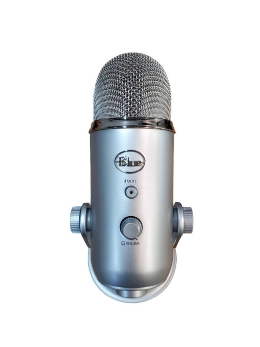 Blue Yeti Silver Professional USB Microphone @