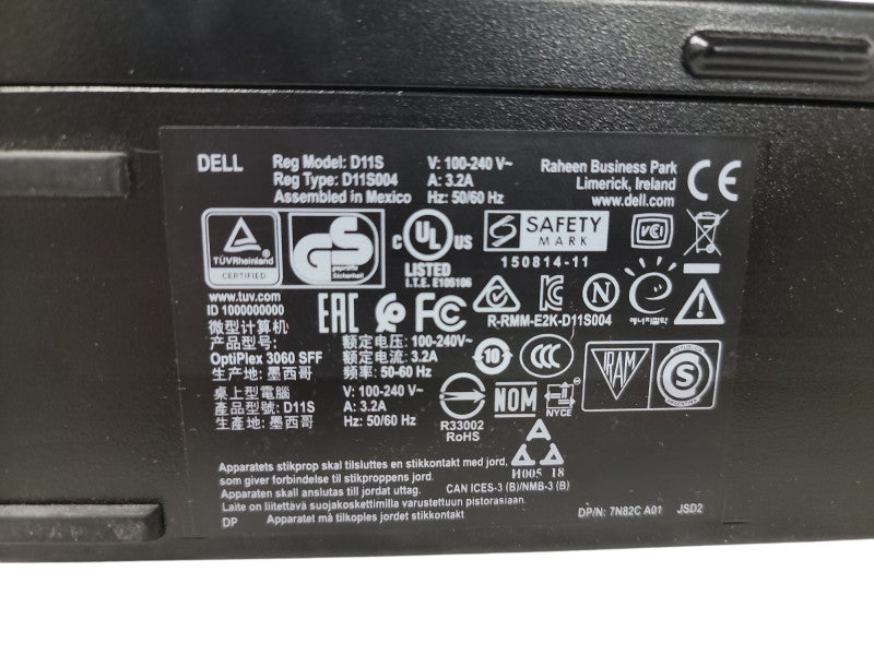Dell OptiPlex 3060 SFF Computer Core i5 8500 @ 3GHz 8GB RAM 256GB SSD