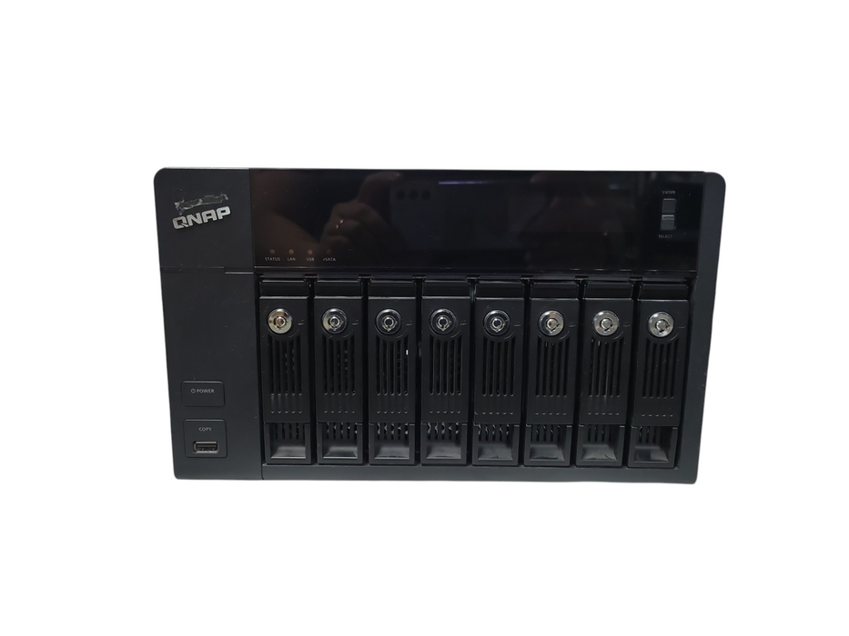 QNAP TS-869 Pro 8-Bay NAS Storage Array w/ 8x 1TB HDD