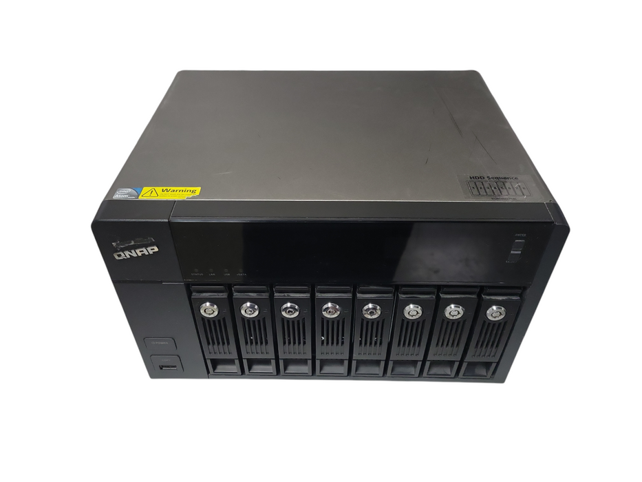 QNAP TS-869 Pro 8-Bay NAS Storage Array w/ 8x 1TB HDD