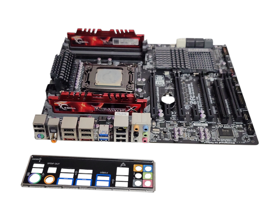 Gigabyte GA-X79-UP4 LGA 2011 Board with Core I7-4820K 3.70GHz CPU, 8GB RAM, READ