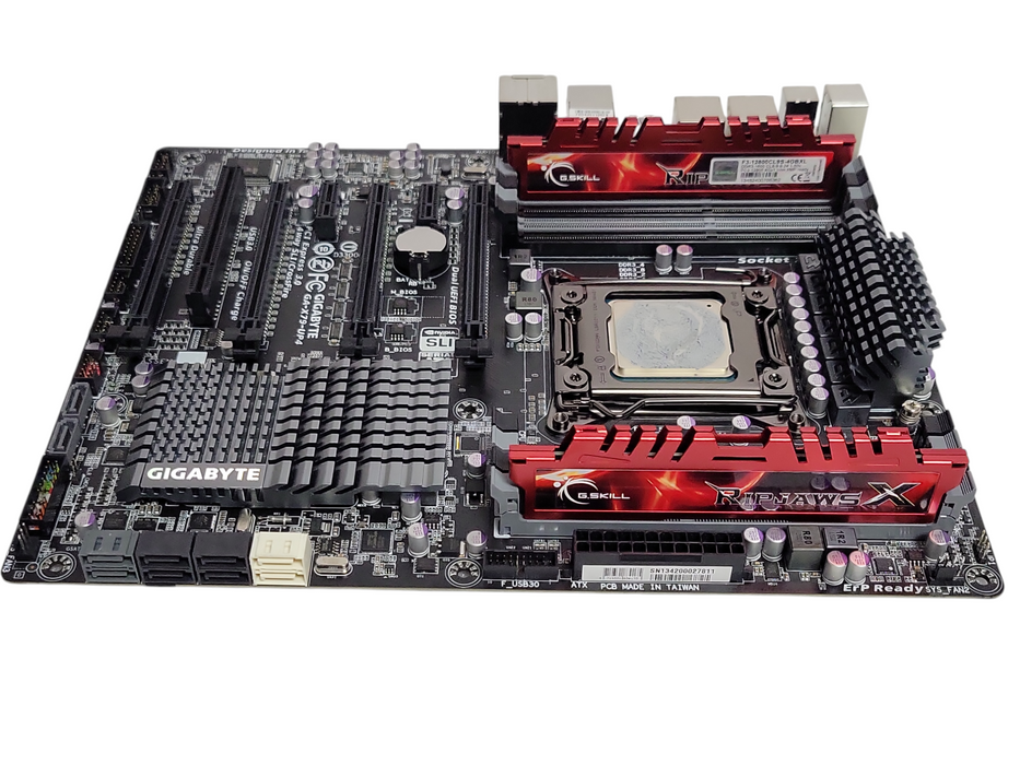 Gigabyte GA-X79-UP4 LGA 2011 Board with Core I7-4820K 3.70GHz CPU, 8GB RAM, READ