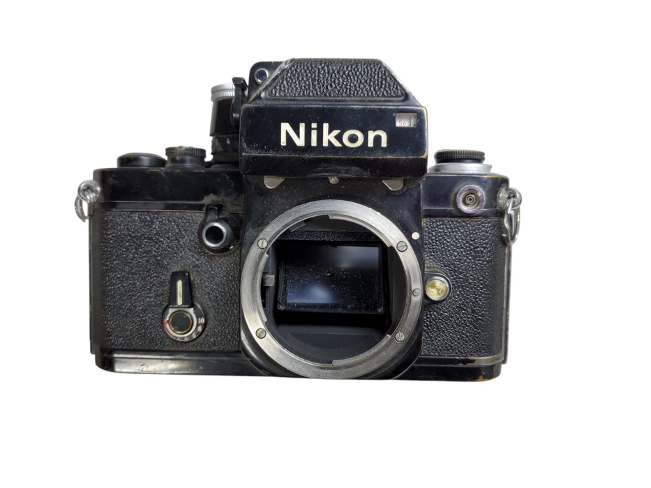Nikon F2 Photomic 35MM SLR Film Camera w/ 200m Lens & Motor Drive *READ*