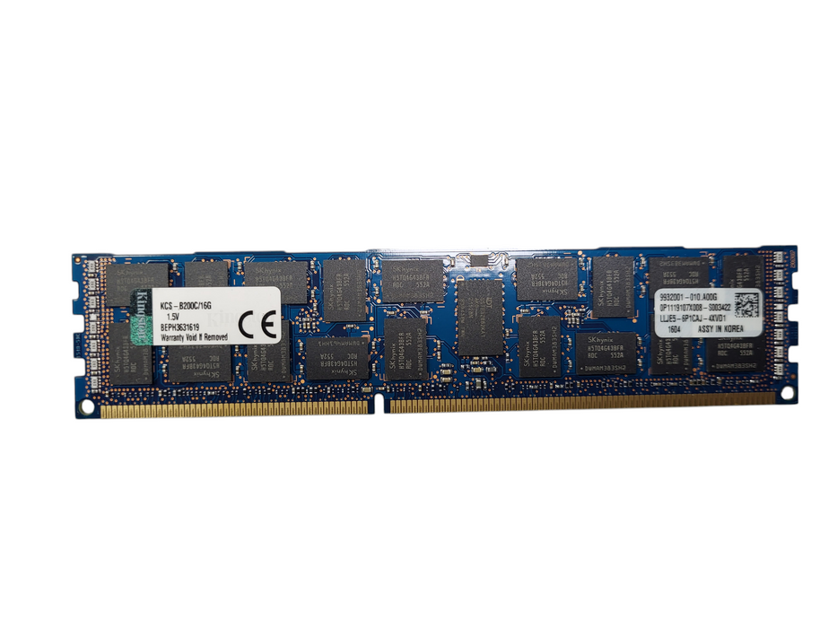 Lot of 69x Samsung/SK Hynix/Kingston 16GB 2Rx4 PC3-14900R Server Memory
