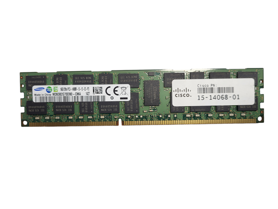 Lot of 69x Samsung/SK Hynix/Kingston 16GB 2Rx4 PC3-14900R Server Memory