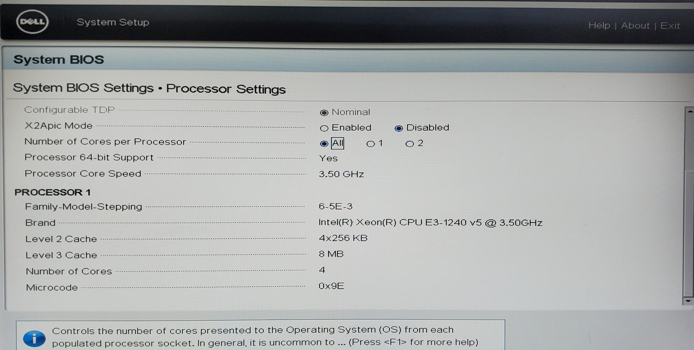 Dell PowerEdge R330 - 1x Xeon E3-1240 v5, 16GB DDR4, H330 - No HDD