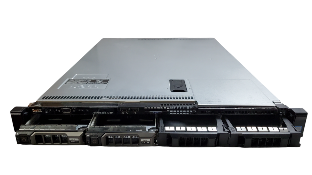 Dell PowerEdge R330 - 1x Xeon E3-1240 v5, 16GB DDR4, H330 - No HDD