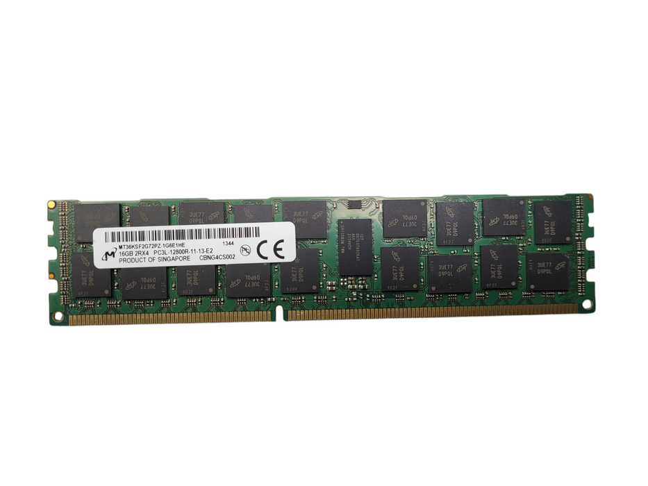 Lot of 33x Micron 16GB 2Rx4 PC3L-12800R Server Memory