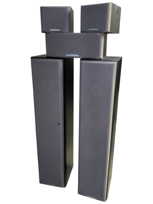 Sony 5.0 Surround Sound Speaker System 2x SS-MF750H 2x SS-SR350 1x SS-CN350