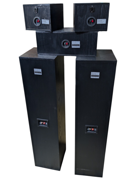 Sony 5.0 Surround Sound Speaker System 2x SS-MF750H 2x SS-SR350 1x SS-CN350
