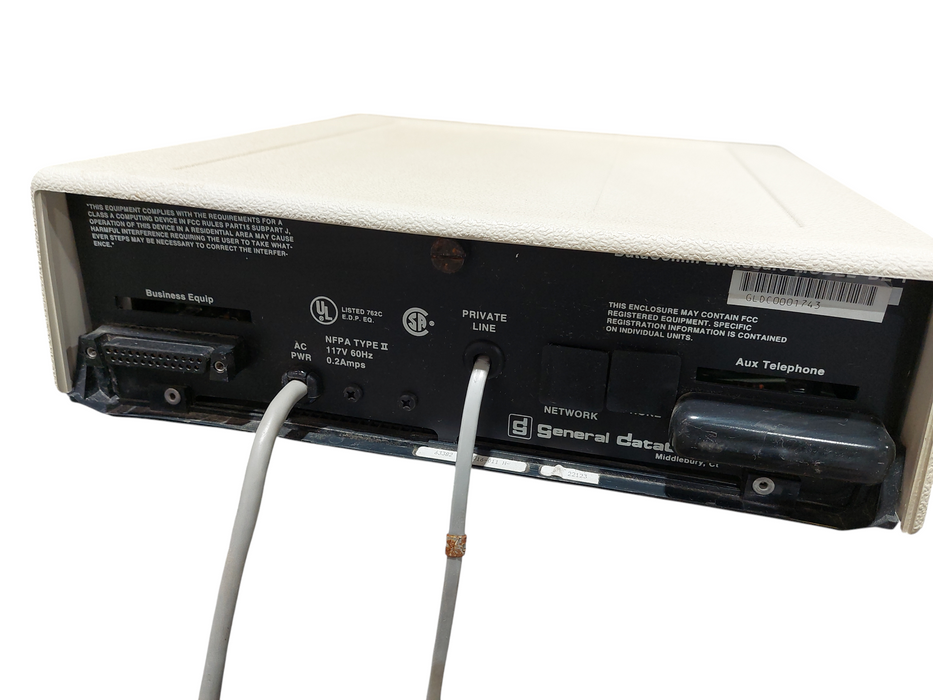 Vintage General DataComm Enclosure Model: DE-1