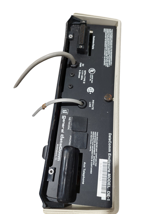 Vintage General DataComm Enclosure Model: DE-1