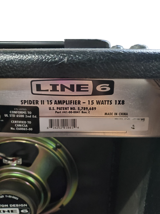 Line 6 Spider II 15 Amplifier - 15 Watts 1x8