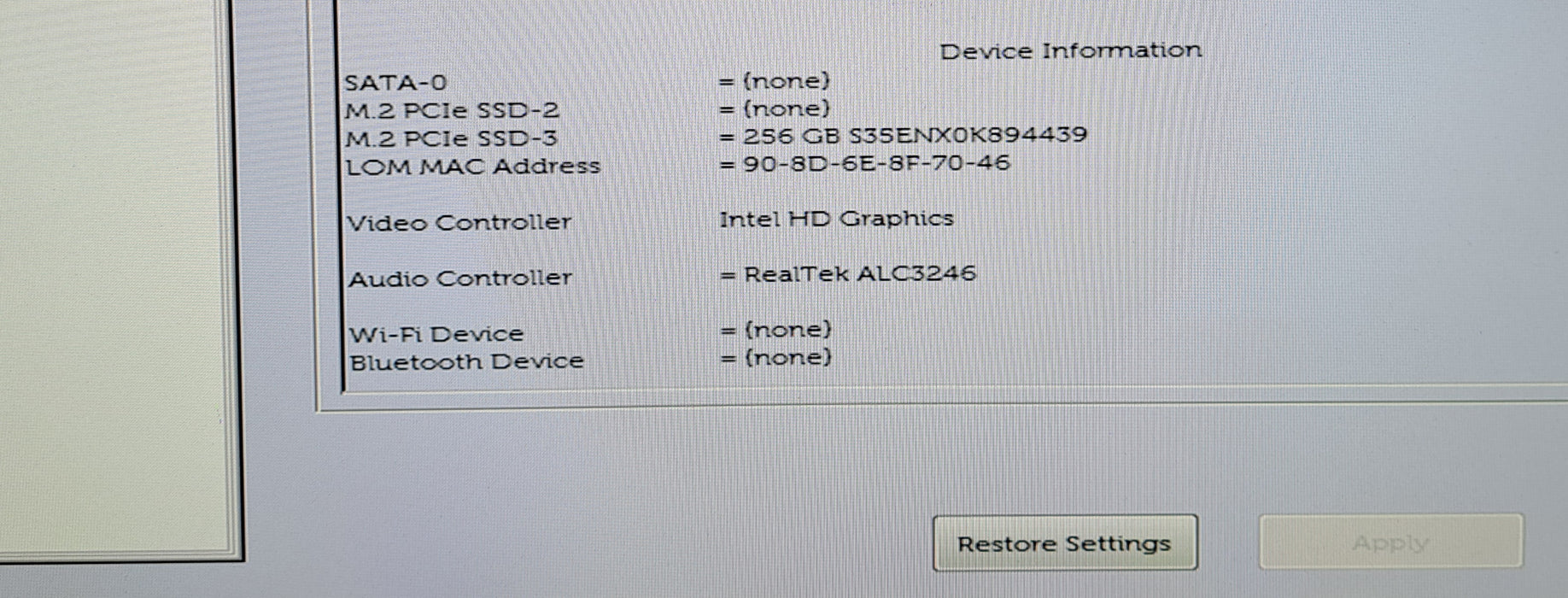 Dell OptiPlex 7080 XE Micro | Intel Core i3-10100T @3.00GHz, 16GB DDR4, 256GB