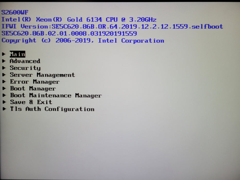 Intel Server S2600WF 2U, 2x Xeon Gold 6134 3.20GHz, 64GB DDR4, 1x PSU, 8x 3.5"