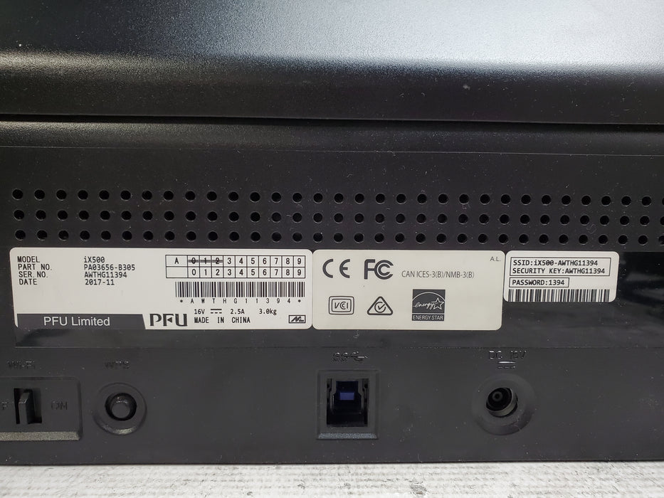 Fujitsu ScanSnap iX500 - PA03656-B305 Document Scanner