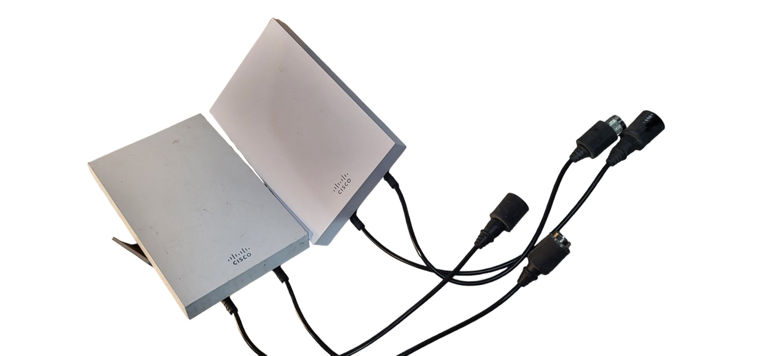 Pair of Cisco Meraki MA-ANT-27 Dual-Band Sector Antennas