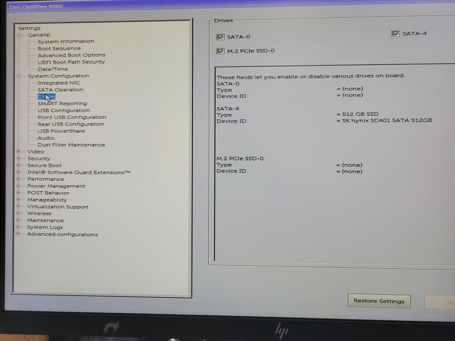Dell Optiplex 5060 Micro, Core i5-8500T 2.10GHz, 8 GB DDR4, 512GB SSD