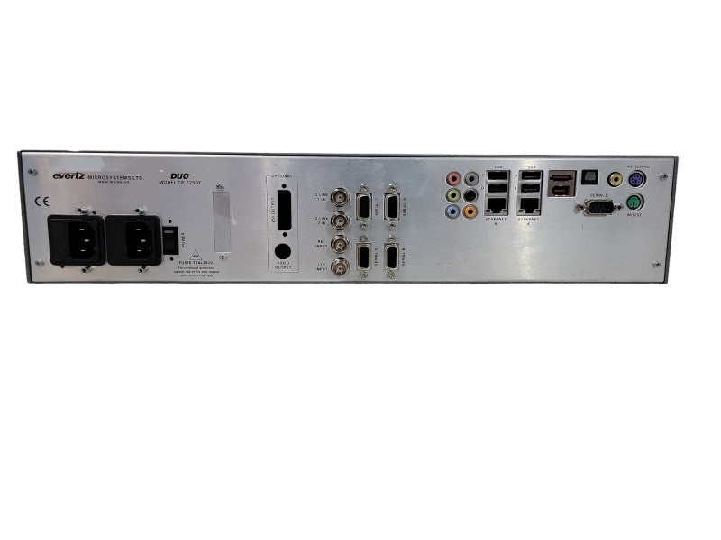 Evertz Quartz CP-2200E DUO Router Control Panel