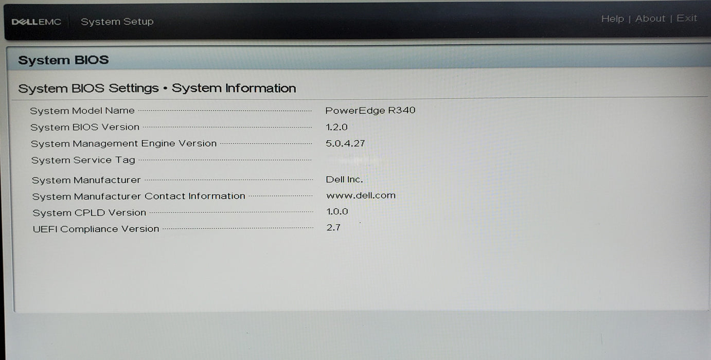 Dell PowerEdge R340 - 1x Xeon E-2174G, 32GB DDR4, H330 - No HDD