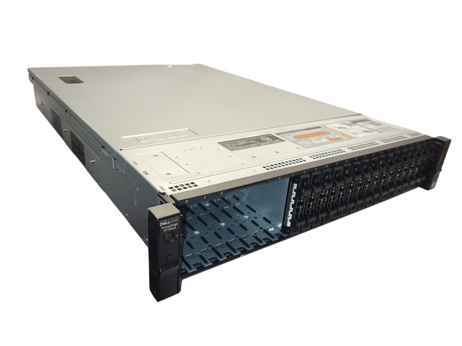 Dell R730xd 24x 2.5" | 2x E5-2630 V3 | 16GB DDR4 | H730P Mini | 2x 750W
