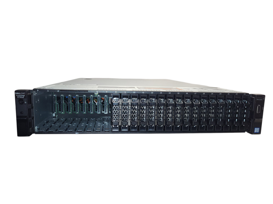 Dell R730xd 24x 2.5" | 2x E5-2630 V3 | 16GB DDR4 | H730P Mini | 2x 750W