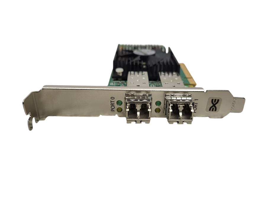 Dell 0F3VJ6 Emulex LPE16002 16GB HBA Fibre Card w/ 2x AVAGO AFBR-57F5MZ-Elx