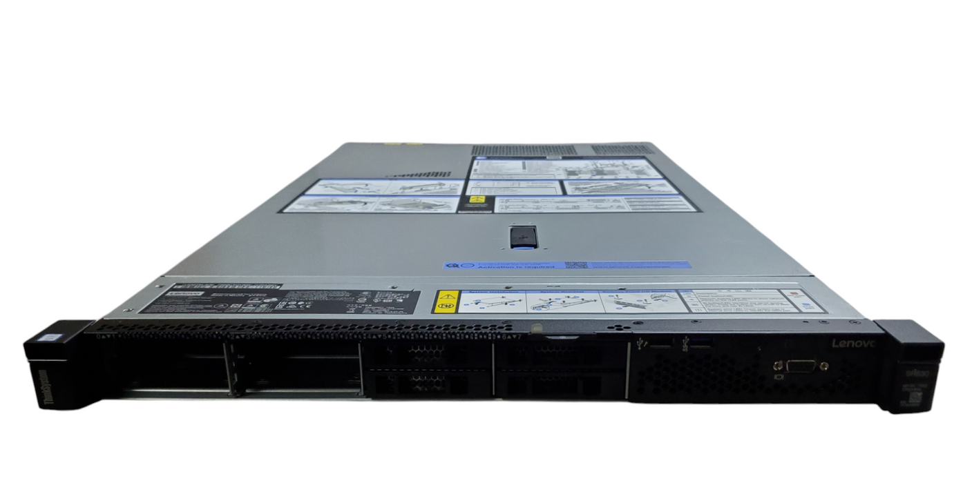 Lenovo ThinkSystem SR630 - 2x Xeon Silver 4110, 64GB DDR4, 930-8i - No HDD