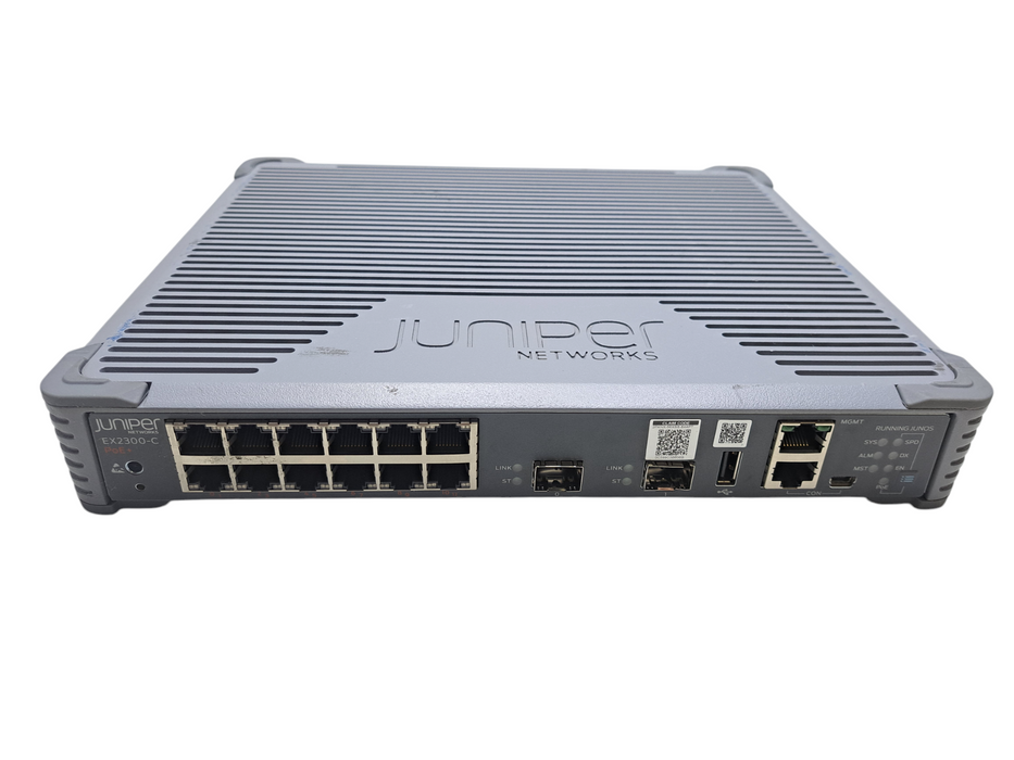 Juniper EX2300-C-12P | 12-Port Gigabit PoE+ Silent Managed Switch