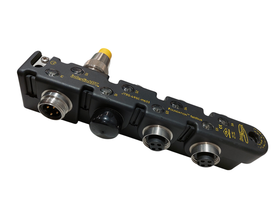 InterLink BT JTBS-49SC-M633 Foundation FieldBus BusStop with Turck RSM-49-TR