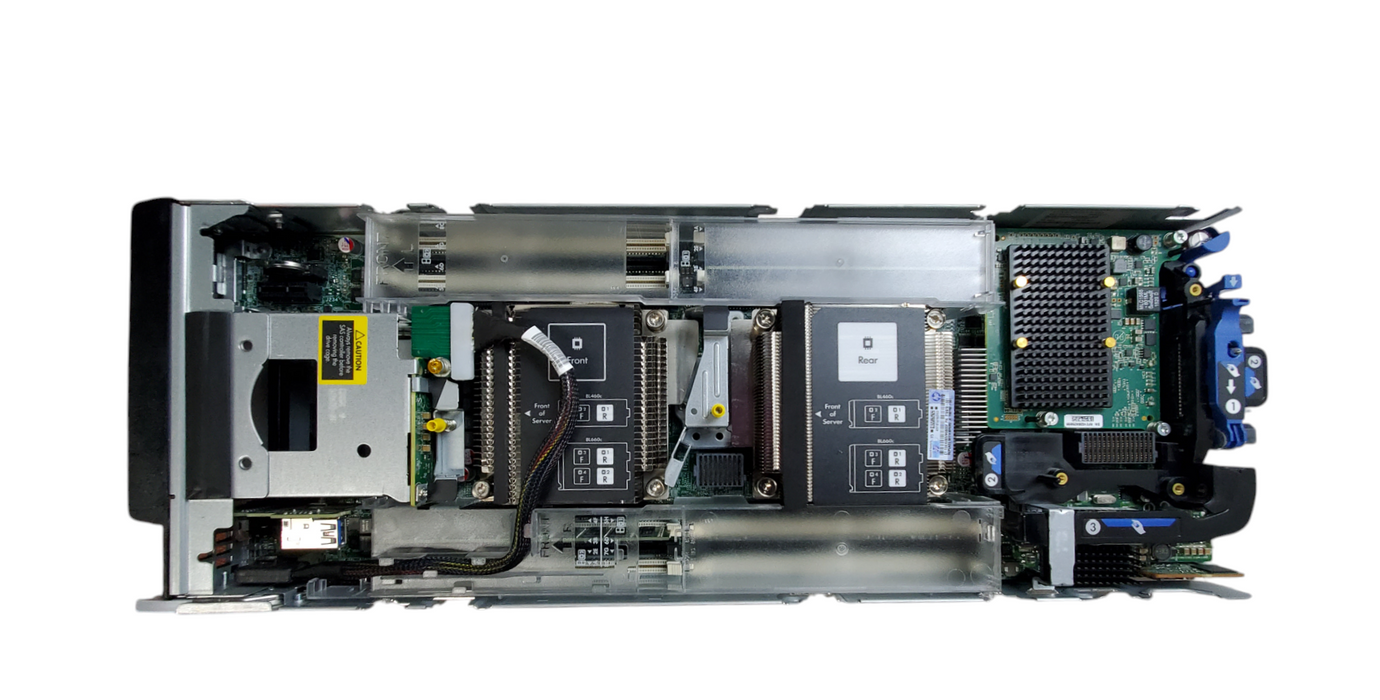 HP ProLiant BL460c Gen9 - 2x Xeon E5-2623 v3, 32GB DDR4 - No HDD