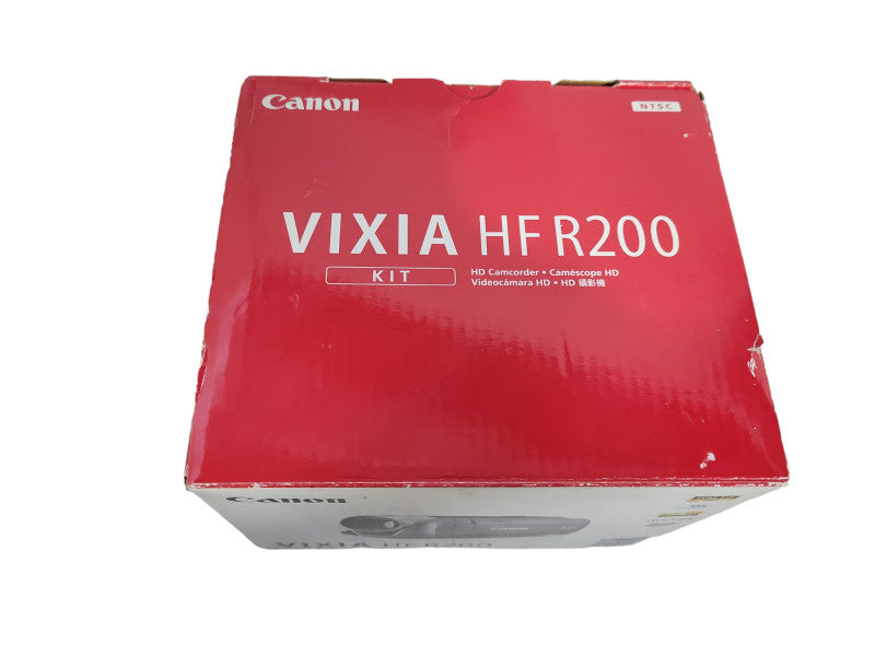 Canon VIXIA HF R200 A Full HD 1080p AVCHD Flash Camcorder 20x !