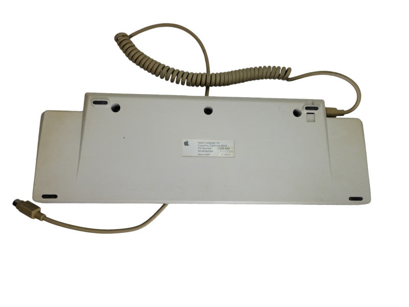 Vintage Apple Desktop Bus Keyboard W/ Cable p/n 658-4081 for Apple IIgs %