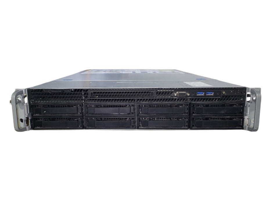 Intel S2600WF 2U Server, 2x Xeon Gold 6134, 64GB DDR4, No HDD, 1200W PUS