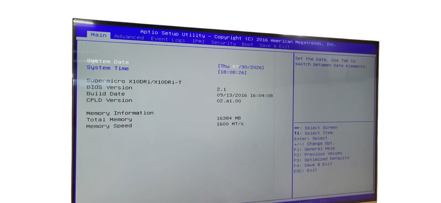 Custom Case Supermicro X10DRi 2x Xeon E5-2603 V3 | 16GB DDR4 | No HDD |2x500W
