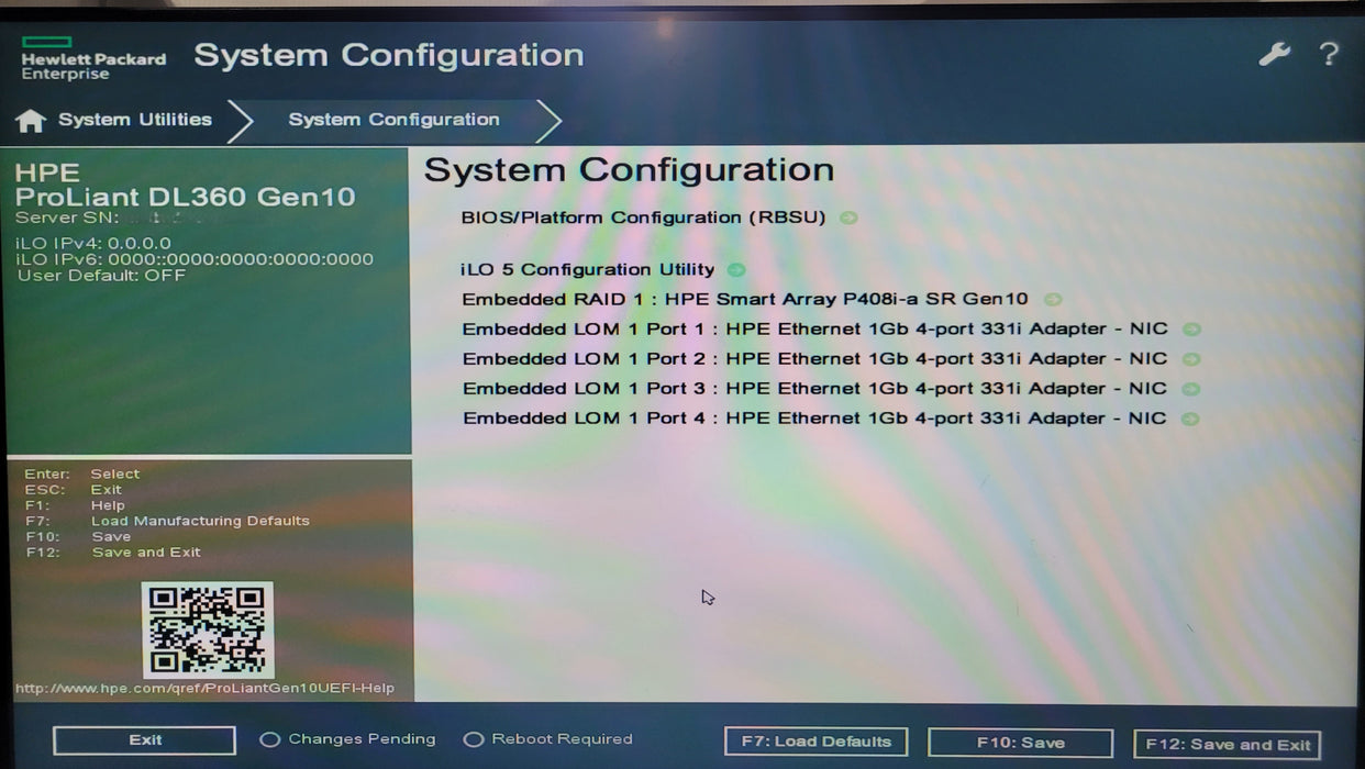 HPE ProLiant DL360 Gen10 | Xeon Bronze 3106 @1.70GHz 16GBDDR4 | NO HDD