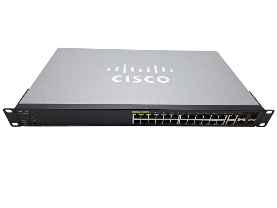 Cisco SG350X-24P | 24-Port Gigabit PoE Stackable Managed Switch *READ*